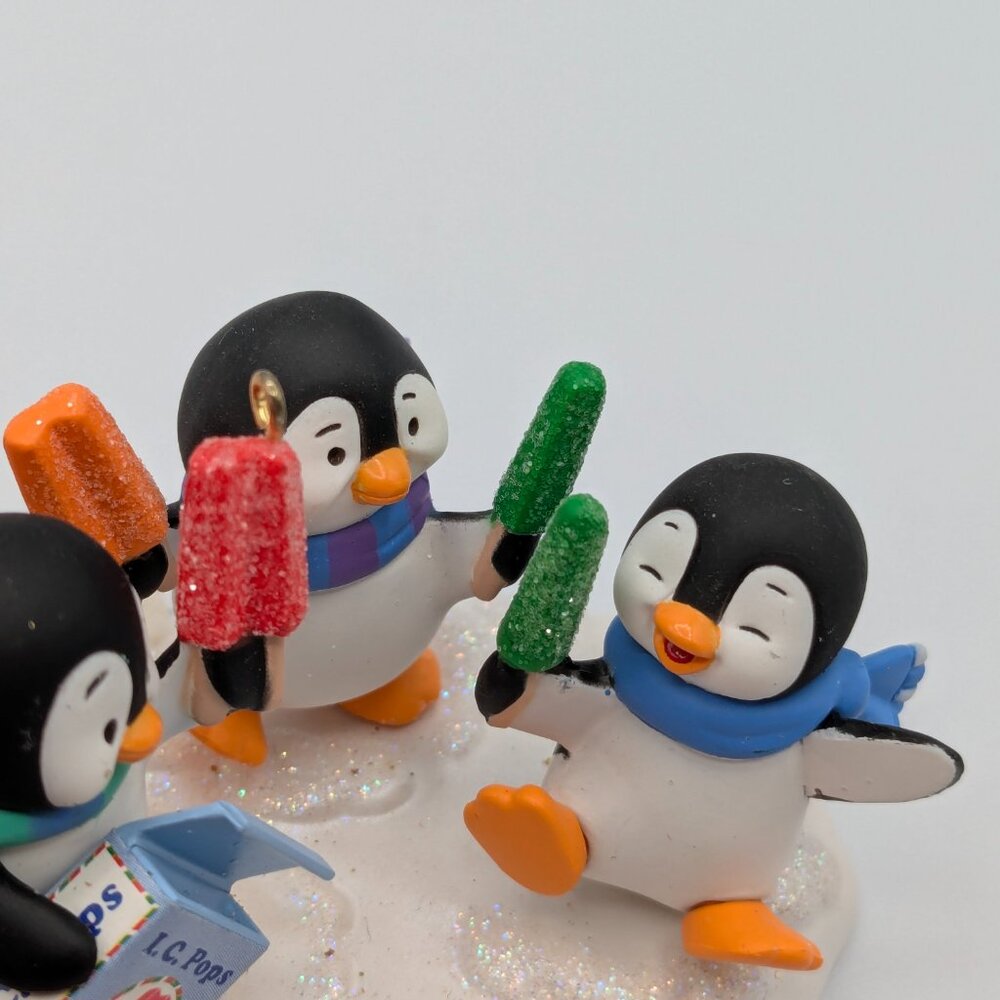 Hallmark Keepsake Cool Treats 2008 Christmas Ornament, Penguins - Picture 9 of 13